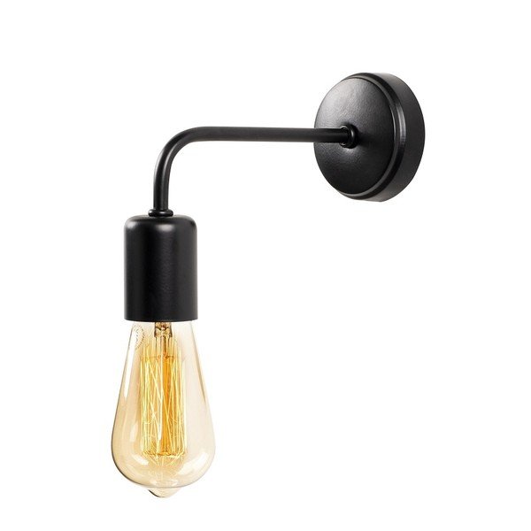 Crna zidna lampa Isidora – Opviq lights-image-4