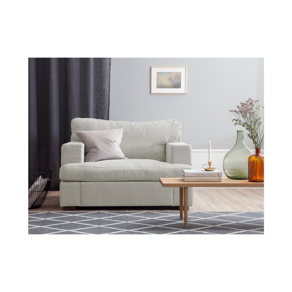 Krem bijela fotelja Windsor & Co Sofas Daphne-image-2