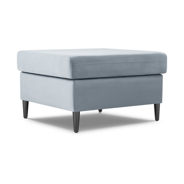 Svijetlo plavi baršunast tabure Kyoto – Cosmopolitan Design-image-1