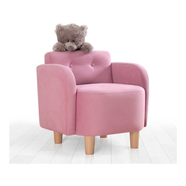 Ružičasta dječja fotelja Volie – Artie