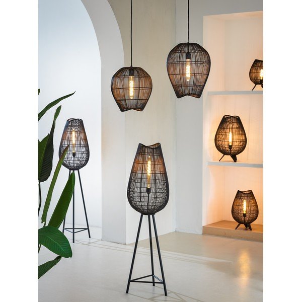 Crna stropna lampa ø 28 cm Yumi - Light & Living-image-1