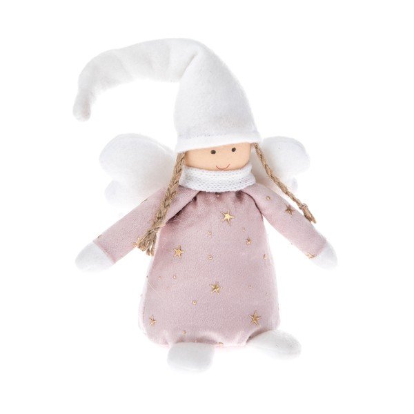 Tekstilni božićni vilenjak Angel – Dakls