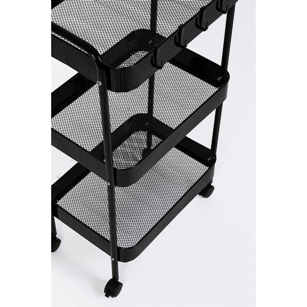 Metalna kolica za posluživanje na kotačima 29,5x41 cm Leiky – Yes Everyday-image-4