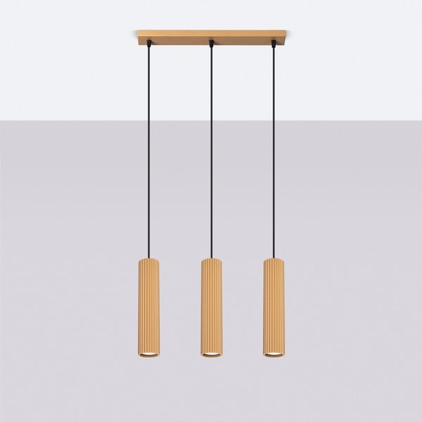 Viseća svjetiljka u zlatnoj boji Gleam – Sollux-image-4