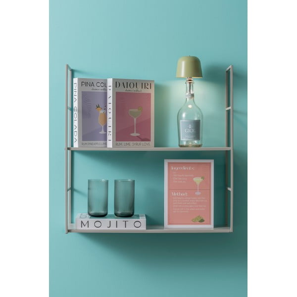 Bijela/ljubičasta dekorativna papirnata kutija za pohranu 18x4x25 cm Pina Colada – PT LIVING-image-3