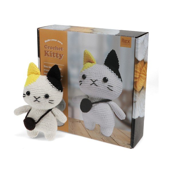 Kreativna igračka DIY Crochet Cat – Rex London