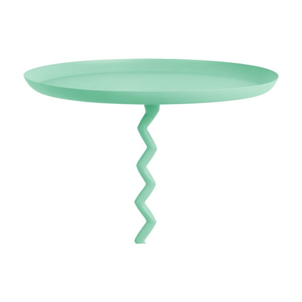 Metalni okrugao pomoćni stol ø 44 cm Zig Zag – Leitmotiv-image-2