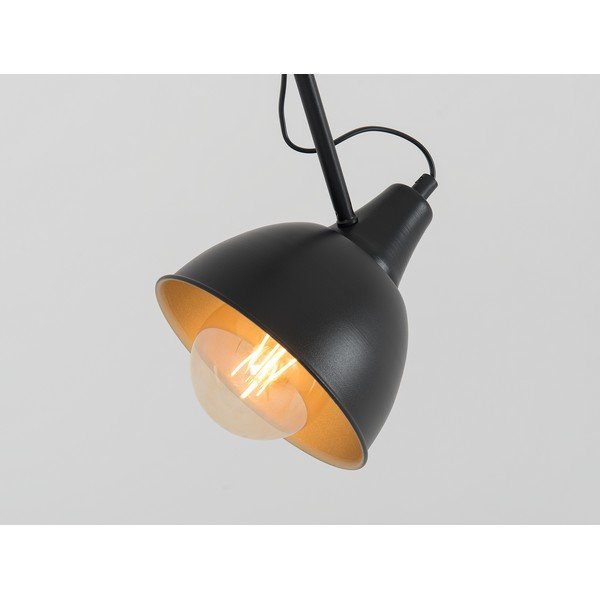 Crna visilica s metalnim sjenilom 80x80 cm Coben - CustomForm-image-3