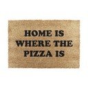 Otirač od kokosovih vlakana 40x60 cm Home Is Where the Pizza Is – Artsy Doormats