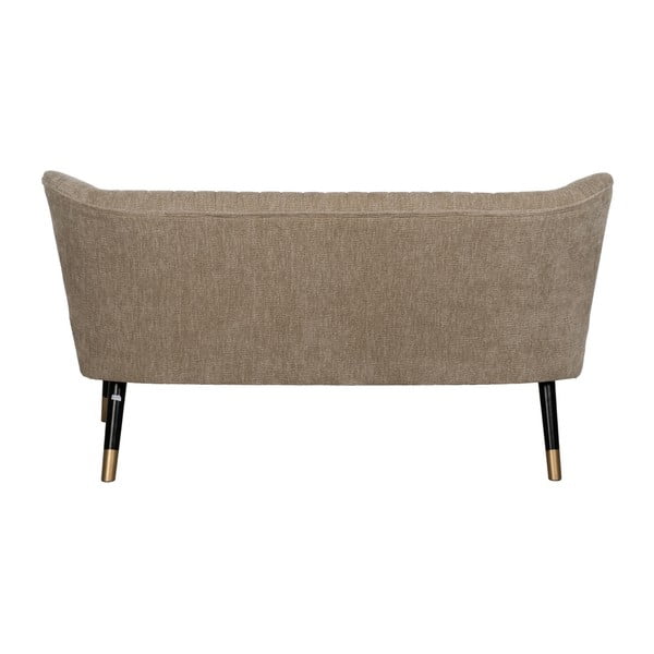 Bež sofa od šenila 134 cm Glam – Ixia-image-4