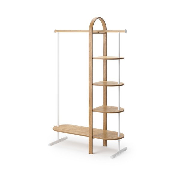 Bijela predsobna garnitura od drveta eukaliptusa Bellwood - Umbra-image-2