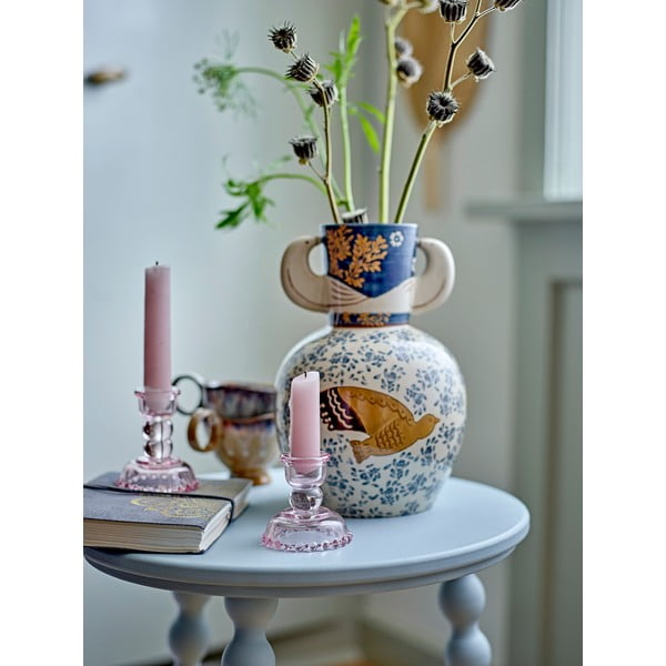 Ručno oslikana vaza od kamenine (visina 23,5 cm) Hezha – Bloomingville-image-2