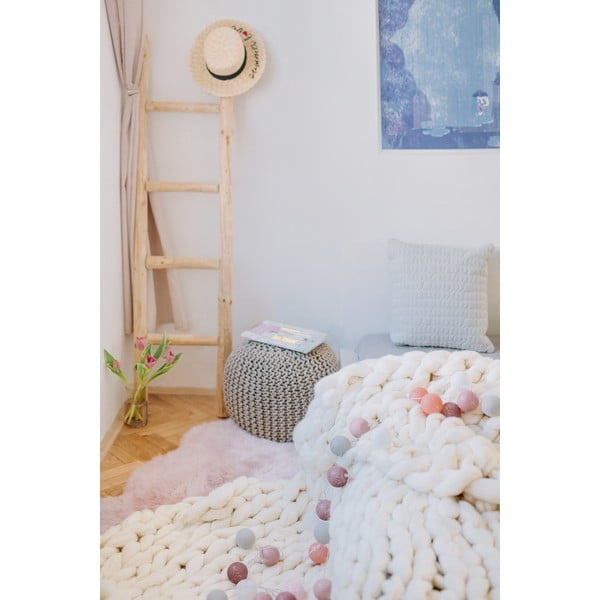 Smeđi lanac s LED lampicama LUKKA, 15 lampica-image-1