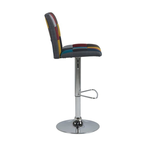 Set od 2 barske stolice Acton Wilma Barstool Patchwork-image-1