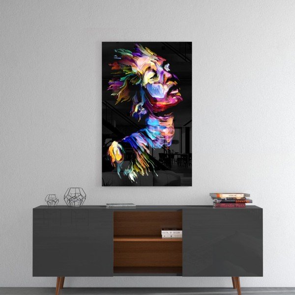 Staklena slika insigne učinak žene, 46 x 72 cm-image-1