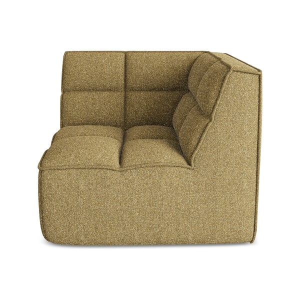 Senf žuta modularna sjedeća garnitura Kalai – Makamii