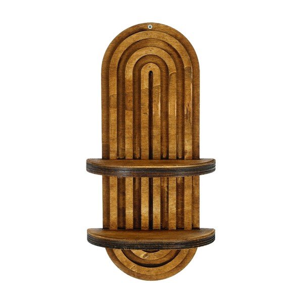 Smeđa polica s više razina 40 cm Raf – Kalune Design