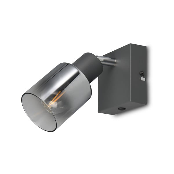 Antracitno sivi reflektor ø 7 cm Cadiz – Reality-image-3