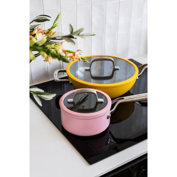 Wok tava s poklopcem/s keramičkim premazom ø 28 cm Meda 3.0 – FABINI-image-4