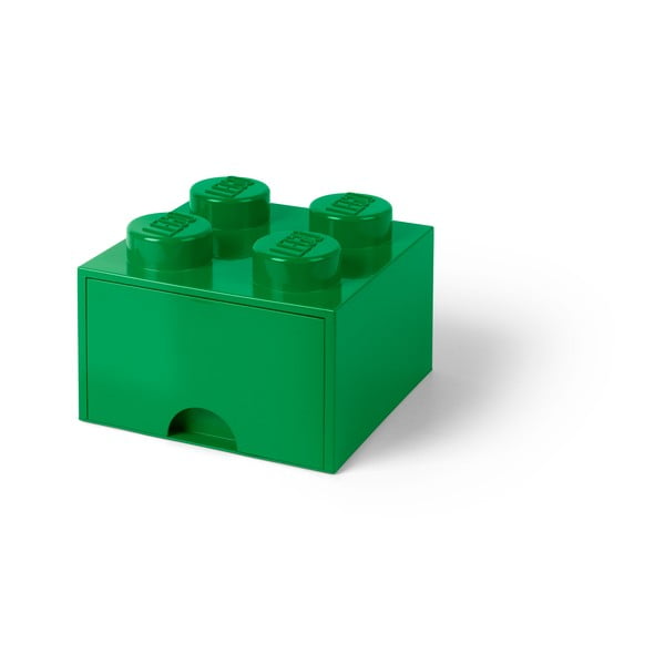 Zelena kutija za pohranu s ladicom LEGO®-image-1