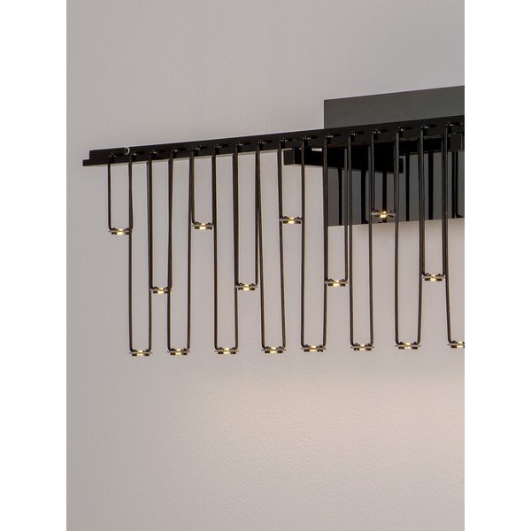 LED zidna lampa aluminijska s mogućnosti zatamnjivanja u sjajno srebrnoj boji Stellar – Nova Luce-image-3
