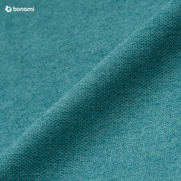 Tirkizna kauč na razvlačenje Bobochic Paris Balio, desni kut-image-1