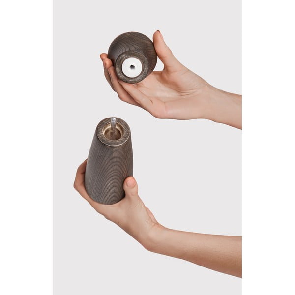 Smeđi drveni mlin za papar i sol Rustic – Bonami Selection-image-3