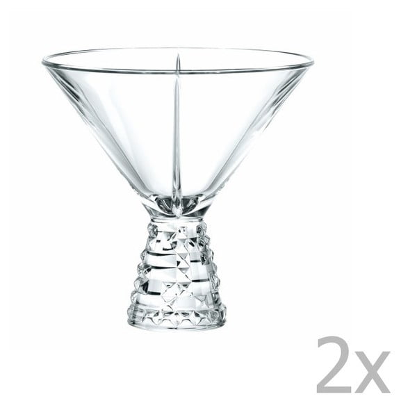 Set od 2 koktel čaše od Nachtmann Punk kristalnog stakla, 230 ml