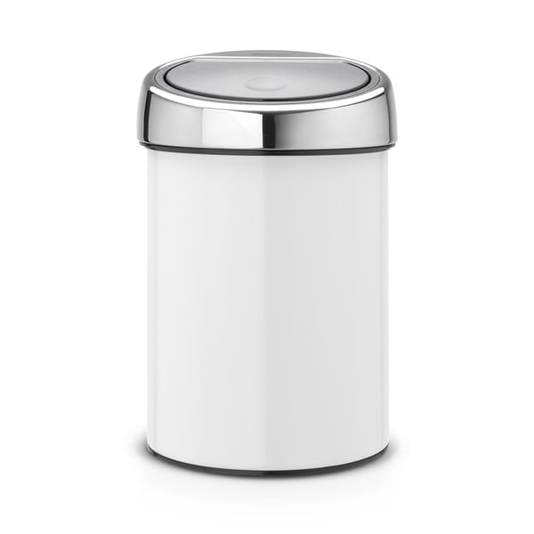 Bijela željezna kanta za smeće na dodir 3 l Touch Bin – Brabantia-image-4