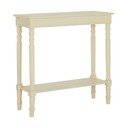 Pomoćni stol od masivnog bora boje slonovače 30x80 cm Heritage – Premier Housewares