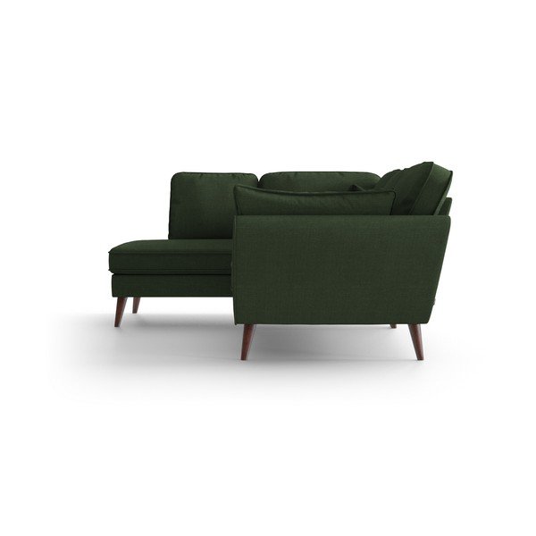 Zelena kutna garnitura My Pop Design Auteuil, lijevi kut-image-4