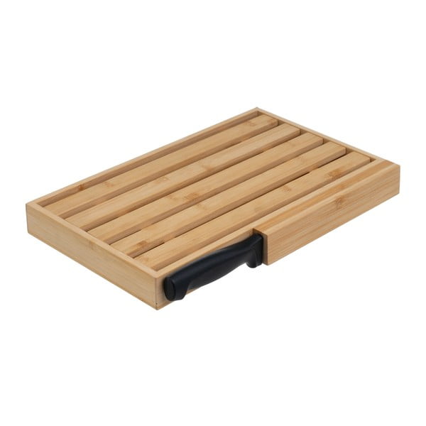 Daska za rezanje s priborom od bambusa 22x35,5 cm – Casa Selección-image-2