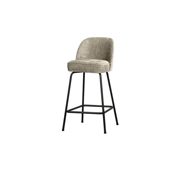Krem baršunasta barska stolica (visine sjedala 64 cm) Vogue – WOOOD-image-1