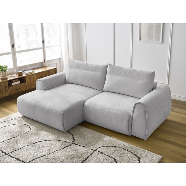 Svijetlo siva kutna garnitura Aden – Bobochic Paris-image-1