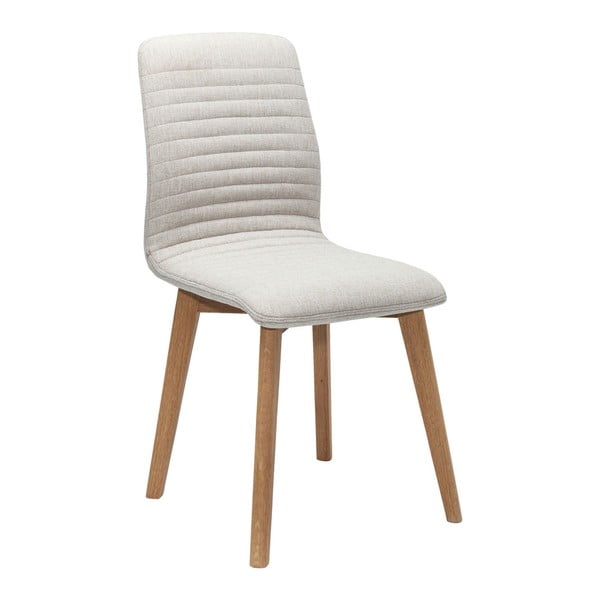 Set od 2 krem stolice za blagovanje Kare Design Lara