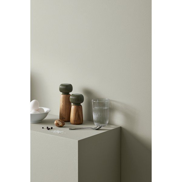 Zeleni/u prirodnoj boji mlin za papar i sol od masivnog drveta Hammershøi – Kähler Design-image-3