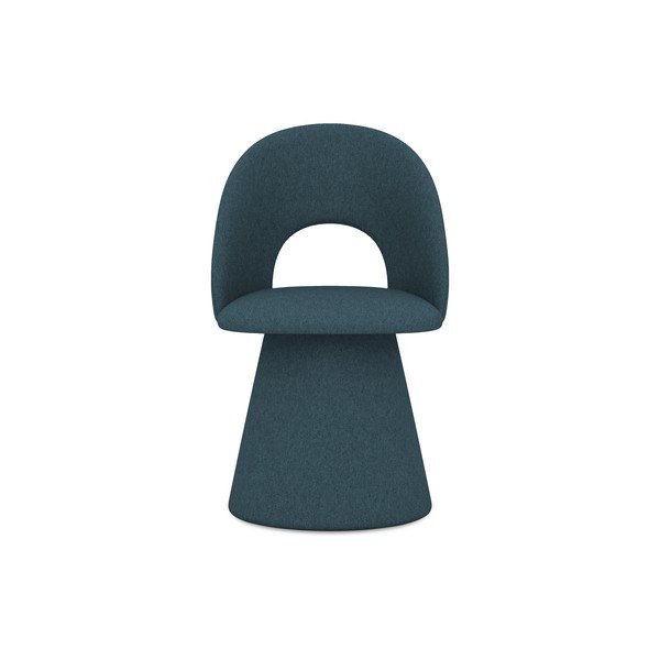 Petrolej zelena podstavljena blagovaonska stolica Kalo – Makamii-image-1