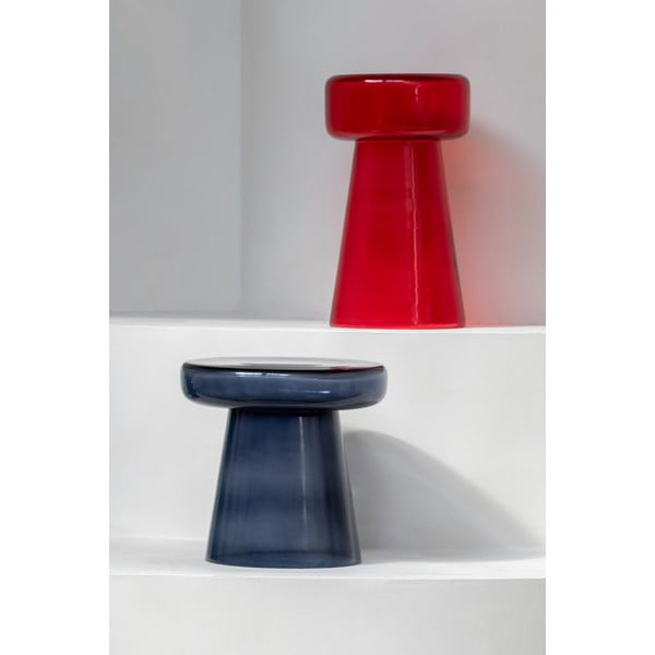 Stakleni okrugao pomoćni stol ø 41 cm Simpleza  – Leitmotiv-image-2