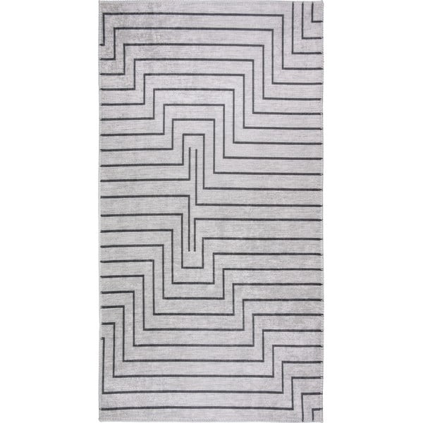Svijetlo sivi perivi tepih 50x80 cm – Vitaus