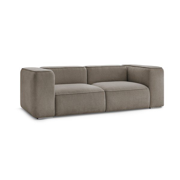 Siva/bež sofa 255 cm Zephyr – Bobochic Paris-image-3