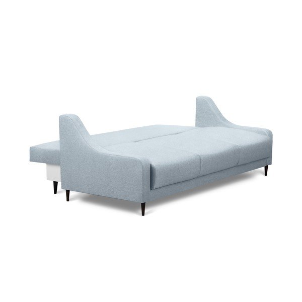 Svijetloplavi kauč na razvlačenje s prostorom za odlaganje Mazzini Sofas Ancolie, 215 cm-image-4