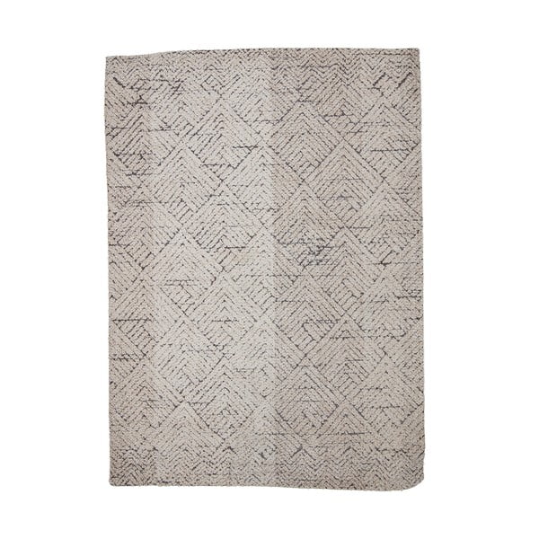 Krem tepih od mješavine pamuka 150x210 cm Saxo – Bloomingville