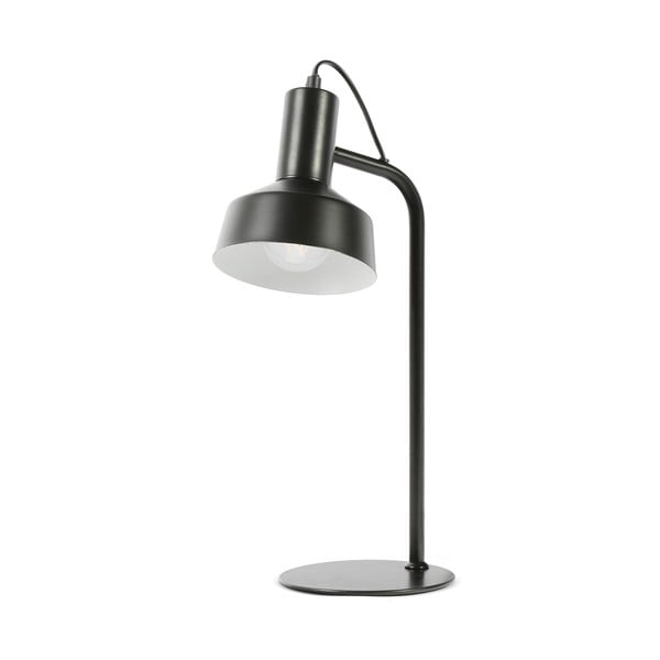 Crna metalna stolna lampa Homemania Domi