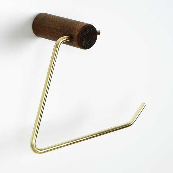 Zidni drveni držač za toalet papir - Kalune Design-image-2