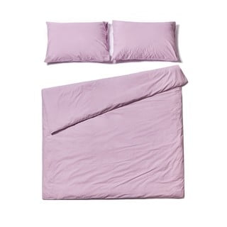 Lavanda ljubičasta pamučna posteljina za bračni krevet Bonami Selection, 200 x 200 cm