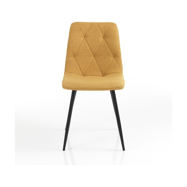 Oker žute blagovaonske stolice u setu 2 kom Mesh – Tomasucci-image-4