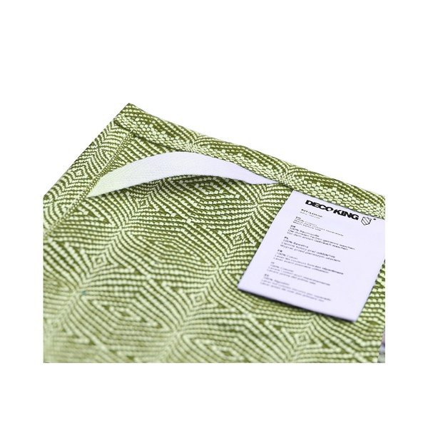 Set od 10 pamučnih žuto-plavih kuhinjskih krpi DecoKing Louie, 50 x 70 cm-image-1