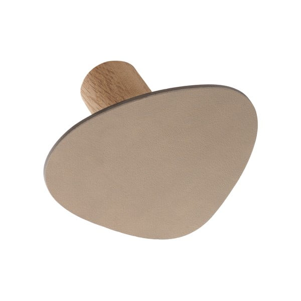 Sivo-bež željezna zidna kuka Dot L Nupo – LIND DNA