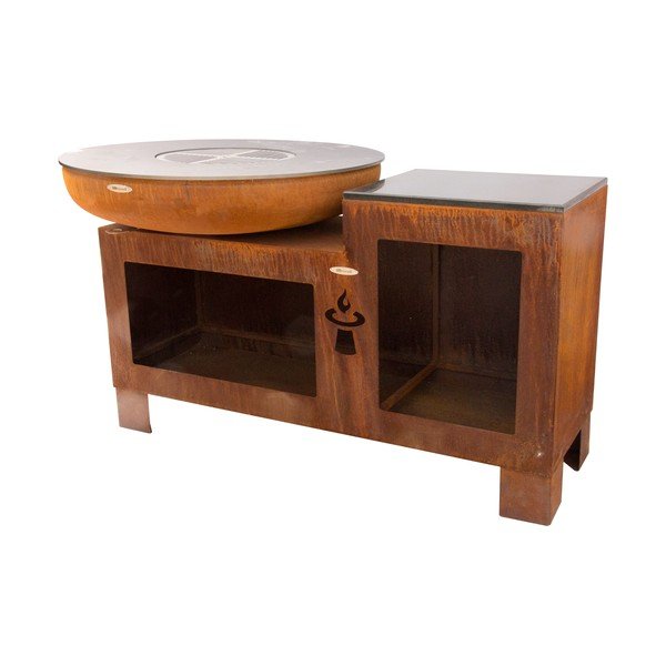 Roštilj na drveni ugljen ø 102 cm Vulcano L - Remundi-image-2