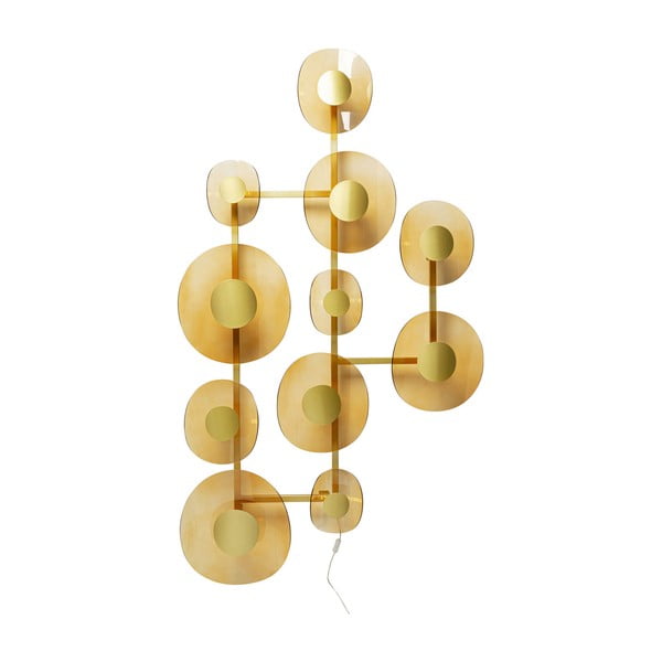Zidna lampa u zlatnoj boji Mariposa – Kare Design